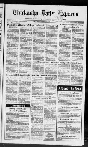 Chickasha Daily Express (Chickasha, Okla.), Vol. 96, No. 361, Ed. 1 Friday, February 26, 1988