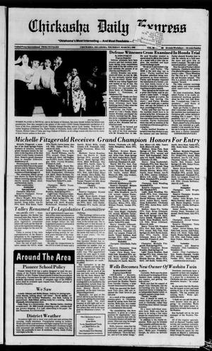 Chickasha Daily Express (Chickasha, Okla.), Vol. 96, No. 366, Ed. 1 Thursday, March 3, 1988