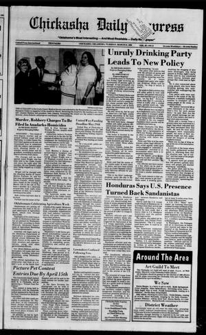 Chickasha Daily Express (Chickasha, Okla.), Vol. 97, No. 9, Ed. 1 Tuesday, March 22, 1988