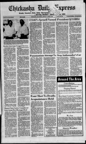 Chickasha Daily Express (Chickasha, Okla.), Vol. 97, No. 20, Ed. 1 Monday, April 4, 1988
