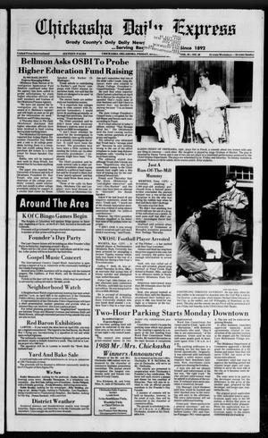 Chickasha Daily Express (Chickasha, Okla.), Vol. 97, No. 30, Ed. 1 Friday, April 15, 1988
