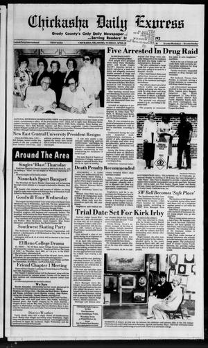 Chickasha Daily Express (Chickasha, Okla.), Vol. 97, No. 39, Ed. 1 Tuesday, April 26, 1988