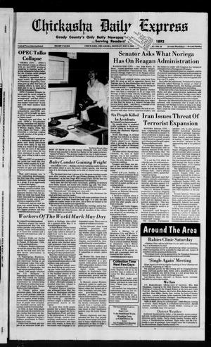 Chickasha Daily Express (Chickasha, Okla.), Vol. 97, No. 44, Ed. 1 Monday, May 2, 1988