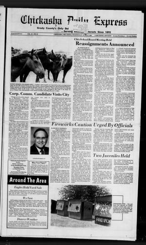 Chickasha Daily Express (Chickasha, Okla.), Vol. 97, No. 82, Ed. 1 Wednesday, June 15, 1988