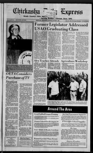Chickasha Daily Express (Chickasha, Okla.), Vol. 97, No. 127, Ed. 1 Sunday, August 7, 1988