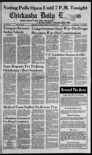Chickasha Daily Express (Chickasha, Okla.), Vol. 97, No. 165, Ed. 1 Tuesday, September 20, 1988