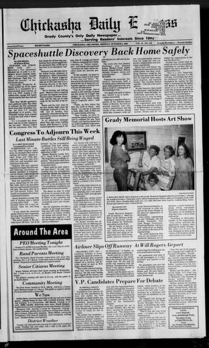 Chickasha Daily Express (Chickasha, Okla.), Vol. 97, No. 176, Ed. 1 Monday, October 3, 1988