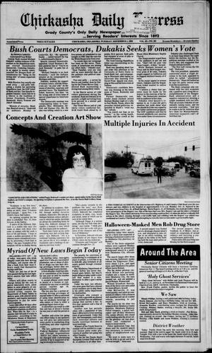 Chickasha Daily Express (Chickasha, Okla.), Vol. 97, No. 201, Ed. 1 Tuesday, November 1, 1988