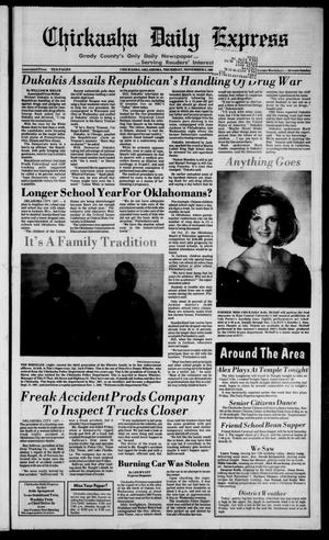 Chickasha Daily Express (Chickasha, Okla.), Vol. [97], No. [203], Ed. 1 Thursday, November 3, 1988