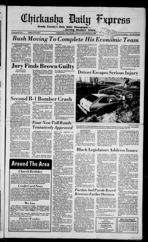 Chickasha Daily Express (Chickasha, Okla.), Vol. [97], No. [216], Ed. 1 Friday, November 18, 1988