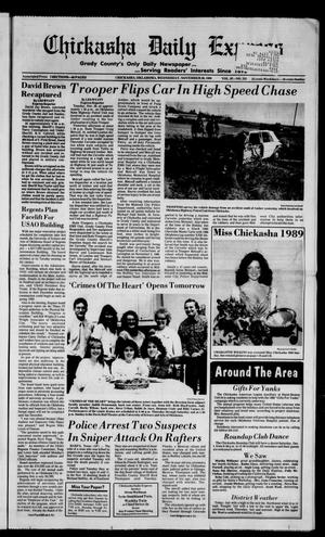 Primary view of object titled 'Chickasha Daily Express (Chickasha, Okla.), Vol. 97, No. 225, Ed. 1 Wednesday, November 30, 1988'.