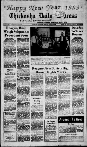 Chickasha Daily Express (Chickasha, Okla.), Vol. 97, No. 251, Ed. 1 Sunday, January 1, 1989