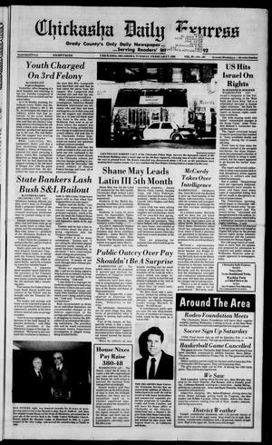 Chickasha Daily Express (Chickasha, Okla.), Vol. 97, No. 282, Ed. 1 Tuesday, February 7, 1989