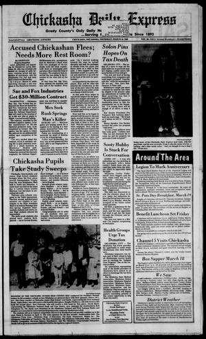 Chickasha Daily Express (Chickasha, Okla.), Vol. 98, No. 5, Ed. 1 Thursday, March 16, 1989