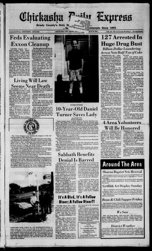 Chickasha Daily Express (Chickasha, Okla.), Vol. 98, No. 16, Ed. 1 Wednesday, March 29, 1989
