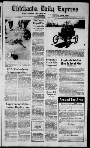 Chickasha Daily Express (Chickasha, Okla.), Vol. 98, No. 21, Ed. 1 Tuesday, April 4, 1989