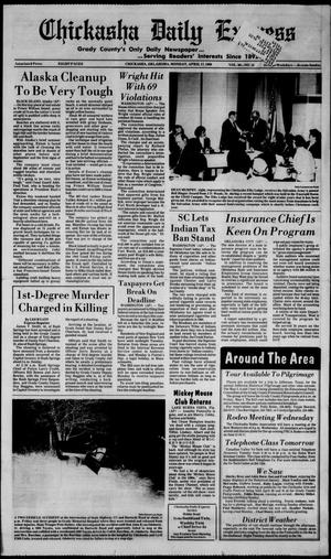 Chickasha Daily Express (Chickasha, Okla.), Vol. 98, No. 32, Ed. 1 Monday, April 17, 1989
