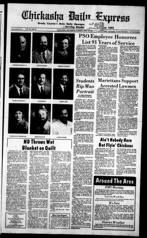 Chickasha Daily Express (Chickasha, Okla.), Vol. 98, No. 63, Ed. 1 Tuesday, May 23, 1989