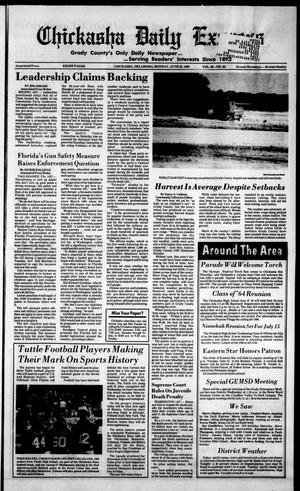 Chickasha Daily Express (Chickasha, Okla.), Vol. 98, No. 92, Ed. 1 Monday, June 26, 1989