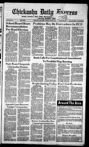 Chickasha Daily Express (Chickasha, Okla.), Vol. 98, No. 93, Ed. 1 Tuesday, June 27, 1989