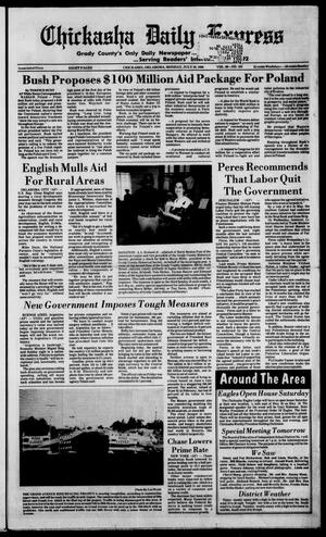 Chickasha Daily Express (Chickasha, Okla.), Vol. 98, No. 103, Ed. 1 Monday, July 10, 1989