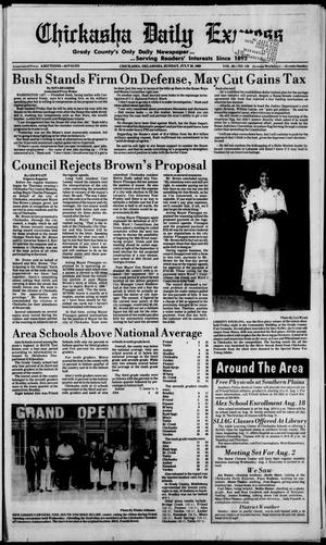 Chickasha Daily Express (Chickasha, Okla.), Vol. 98, No. 120, Ed. 1 Sunday, July 30, 1989