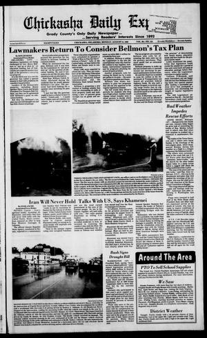 Chickasha Daily Express (Chickasha, Okla.), Vol. 98, No. 133, Ed. 1 Monday, August 14, 1989