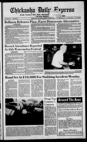 Chickasha Daily Express (Chickasha, Okla.), Vol. 98, No. 134, Ed. 1 Tuesday, August 15, 1989