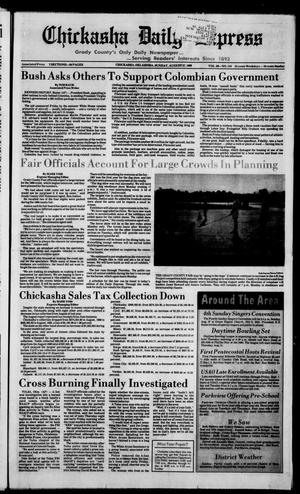 Chickasha Daily Express (Chickasha, Okla.), Vol. 98, No. 144, Ed. 1 Sunday, August 27, 1989