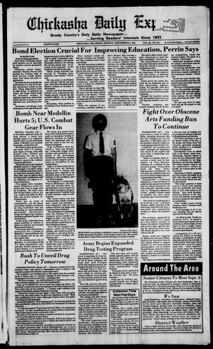 Chickasha Daily Express (Chickasha, Okla.), Vol. 98, No. 151, Ed. 1 Monday, September 4, 1989