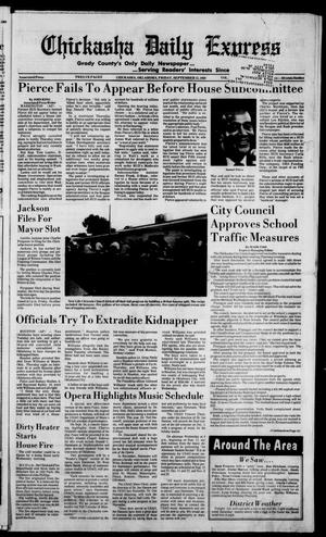Chickasha Daily Express (Chickasha, Okla.), Vol. [98], No. [161], Ed. 1 Friday, September 15, 1989