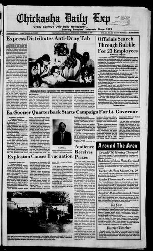 Chickasha Daily Express (Chickasha, Okla.), Vol. 98, No. 194, Ed. 1 Tuesday, October 24, 1989