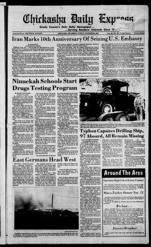Chickasha Daily Express (Chickasha, Okla.), Vol. 98, No. 204, Ed. 1 Sunday, November 5, 1989