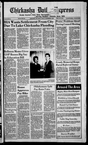 Chickasha Daily Express (Chickasha, Okla.), Vol. 98, No. 215, Ed. 1 Friday, November 17, 1989