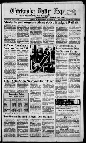 Chickasha Daily Express (Chickasha, Okla.), Vol. 98, No. 248, Ed. 1 Thursday, December 28, 1989