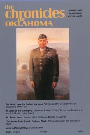 Primary view of object titled 'Chronicles of Oklahoma, Volume 82, Number 4, Winter 2004-05'.