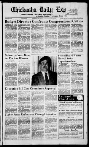 Chickasha Daily Express (Chickasha, Okla.), Vol. 98, No. 275, Ed. 1 Tuesday, January 30, 1990