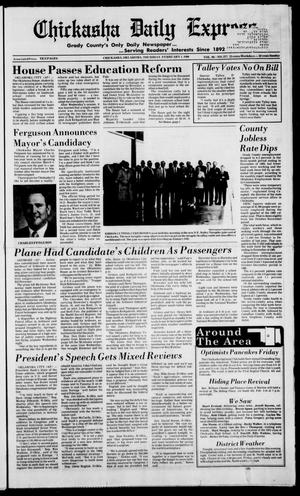 Chickasha Daily Express (Chickasha, Okla.), Vol. 98, No. 277, Ed. 1 Thursday, February 1, 1990