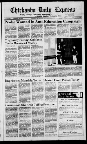 Chickasha Daily Express (Chickasha, Okla.), Vol. 98, No. 285, Ed. 1 Sunday, February 11, 1990