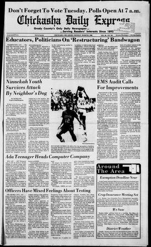 Chickasha Daily Express (Chickasha, Okla.), Vol. 98, No. 304, Ed. 1 Monday, March 5, 1990
