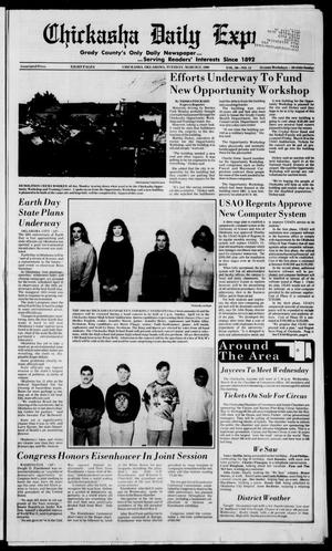 Chickasha Daily Express (Chickasha, Okla.), Vol. 99, No. 14, Ed. 1 Tuesday, March 27, 1990