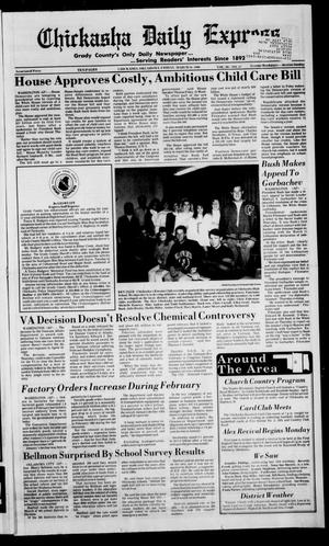 Chickasha Daily Express (Chickasha, Okla.), Vol. 99, No. 17, Ed. 1 Friday, March 30, 1990