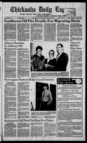 Chickasha Daily Express (Chickasha, Okla.), Vol. 99, No. 25, Ed. 1 Monday, April 9, 1990