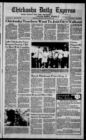 Chickasha Daily Express (Chickasha, Okla.), Vol. 99, No. 29, Ed. 1 Friday, April 13, 1990