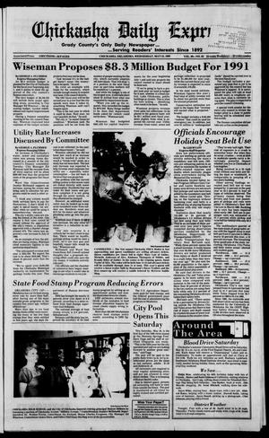 Primary view of object titled 'Chickasha Daily Express (Chickasha, Okla.), Vol. 99, No. 63, Ed. 1 Wednesday, May 23, 1990'.