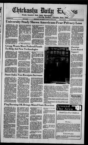 Chickasha Daily Express (Chickasha, Okla.), Vol. 99, No. 80, Ed. 1 Tuesday, June 12, 1990
