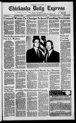 Chickasha Daily Express (Chickasha, Okla.), Vol. 99, No. 117, Ed. 1 Wednesday, July 25, 1990
