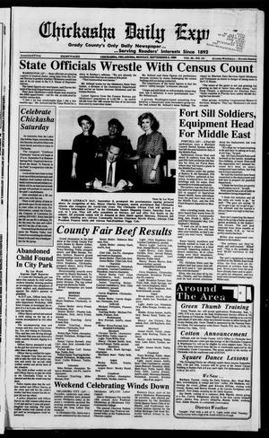 Chickasha Daily Express (Chickasha, Okla.), Vol. 99, No. 151, Ed. 1 Monday, September 3, 1990