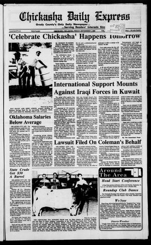 Chickasha Daily Express (Chickasha, Okla.), Vol. 99, No. 155, Ed. 1 Friday, September 7, 1990