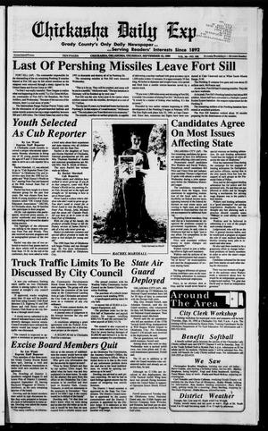 Chickasha Daily Express (Chickasha, Okla.), Vol. 99, No. 160, Ed. 1 Thursday, September 13, 1990
